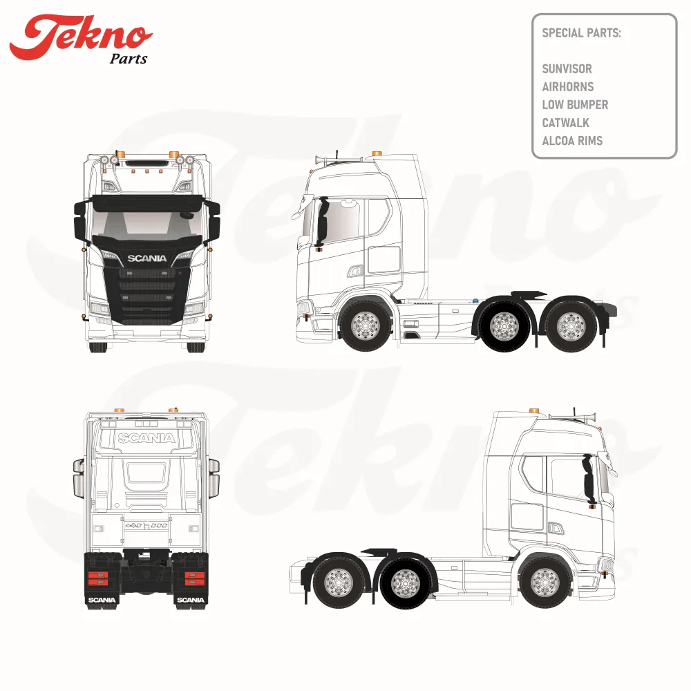 Scania NGS Highline 6x2 Tag Axle Kit - Image 6