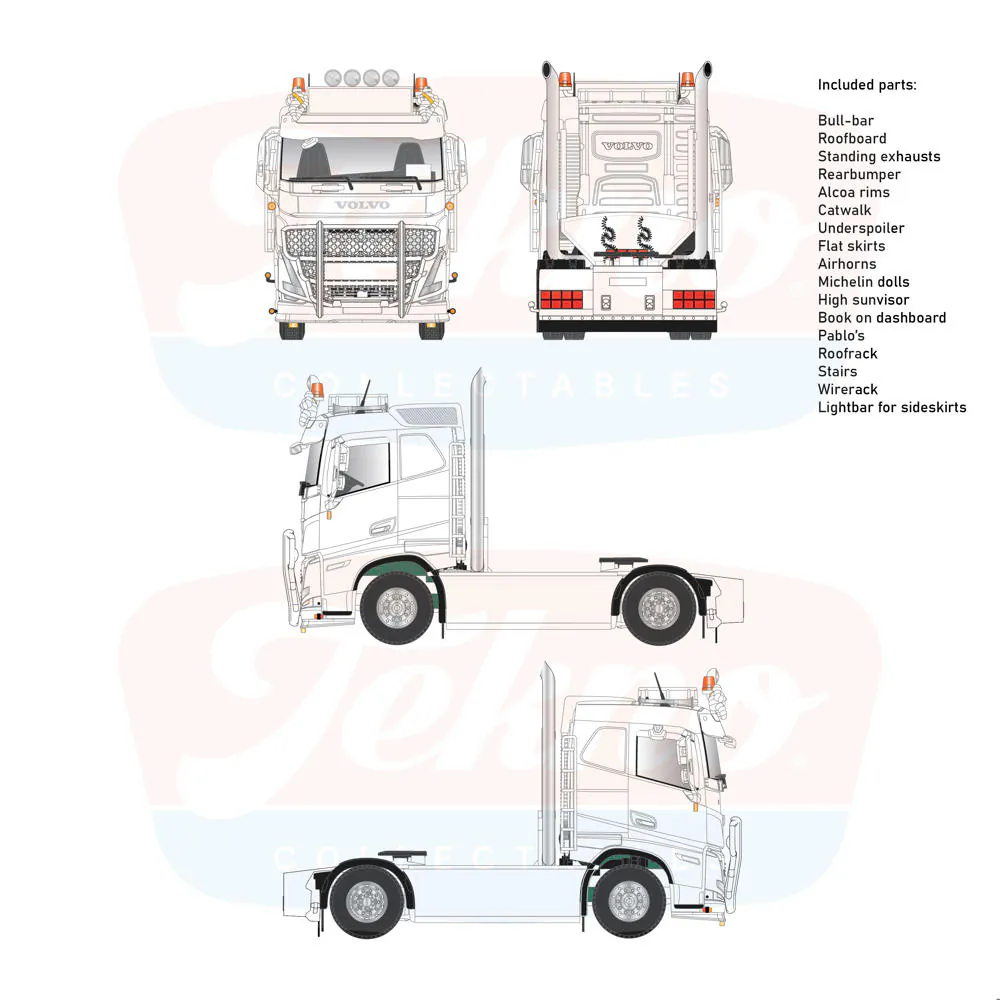 Volvo FH05 laag 4x2 Kit (EK)