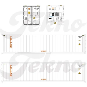 Mod 000065Los / T.B. Triton 40ft HC Reefer